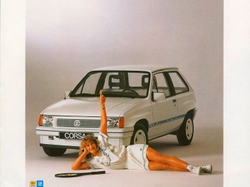 Opel Corsa i Steffi Graf